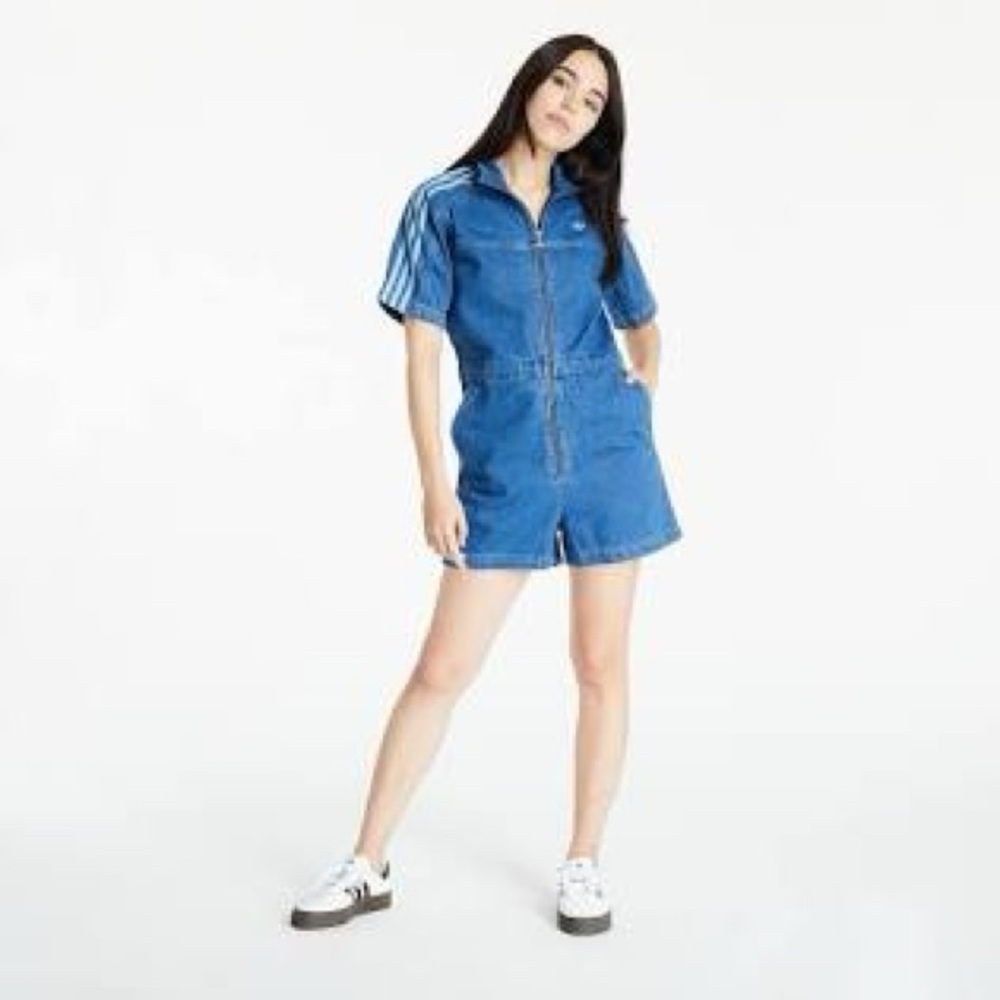 adidas Originals Blue Denim Romper